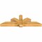 Ekena Millwork Redmond Rough Sawn Timber Gable Bracket, Western Red Cedar, 72"W x 24"H x 6"D x 6"F, 8/12 Pitch GBW072X24X0606RED00RWR - alternate 2